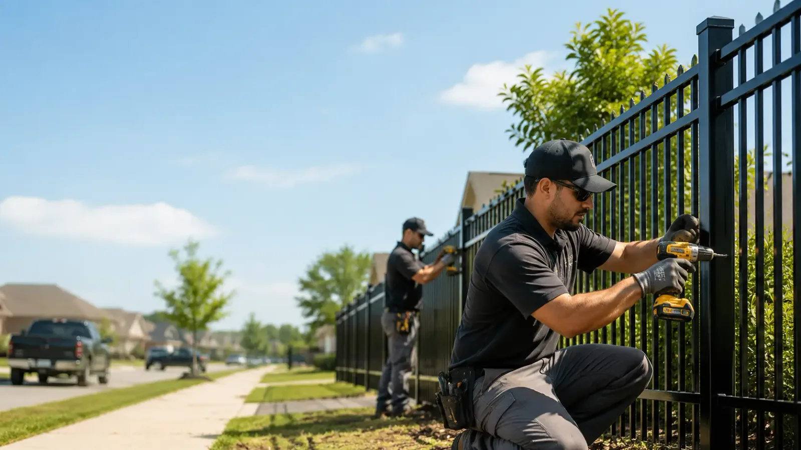 Metal Fence Installation in Diana, WV